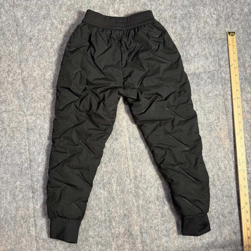 Kids Snow Pants Size 130 (7-8) Zunhu D Friend Black Insulated‎ Ski Pants Quilted